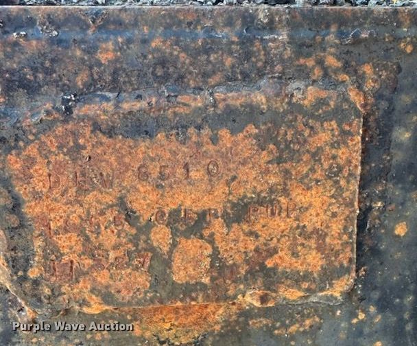 image for item EJ7057 1985 SUMP end dump pup trailer