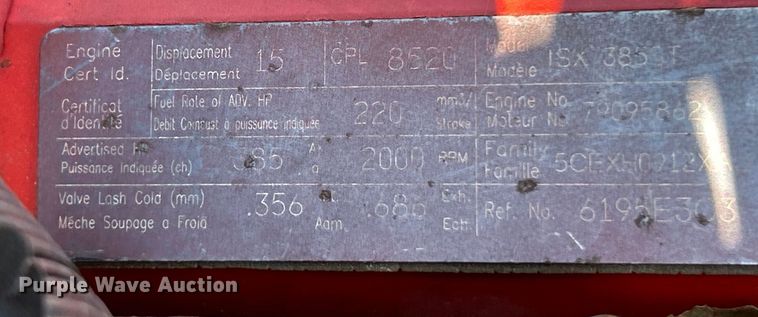 image for item EK4886 2005 International  9400i semi truck