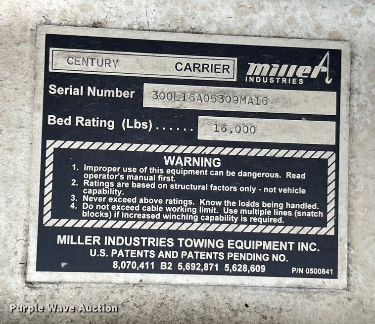 image for item EK4971 2017 Freightliner  Business Class M2 rollback truck