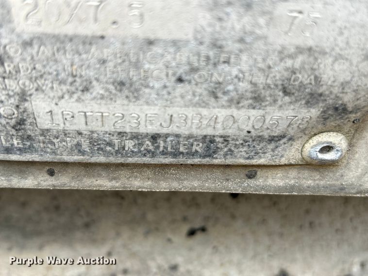 image for item EK4973 1981 Trailmobile T23E-42AG tank trailer