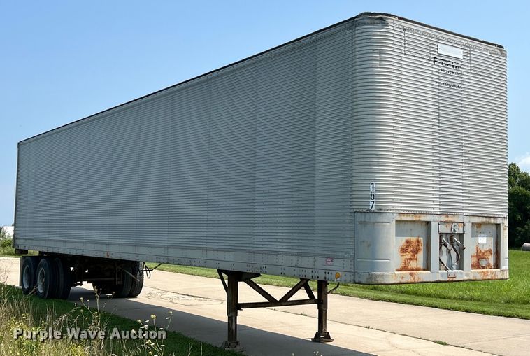 image for item EK5004 1975 Fruehauf FB9-F2-45 dry van trailer