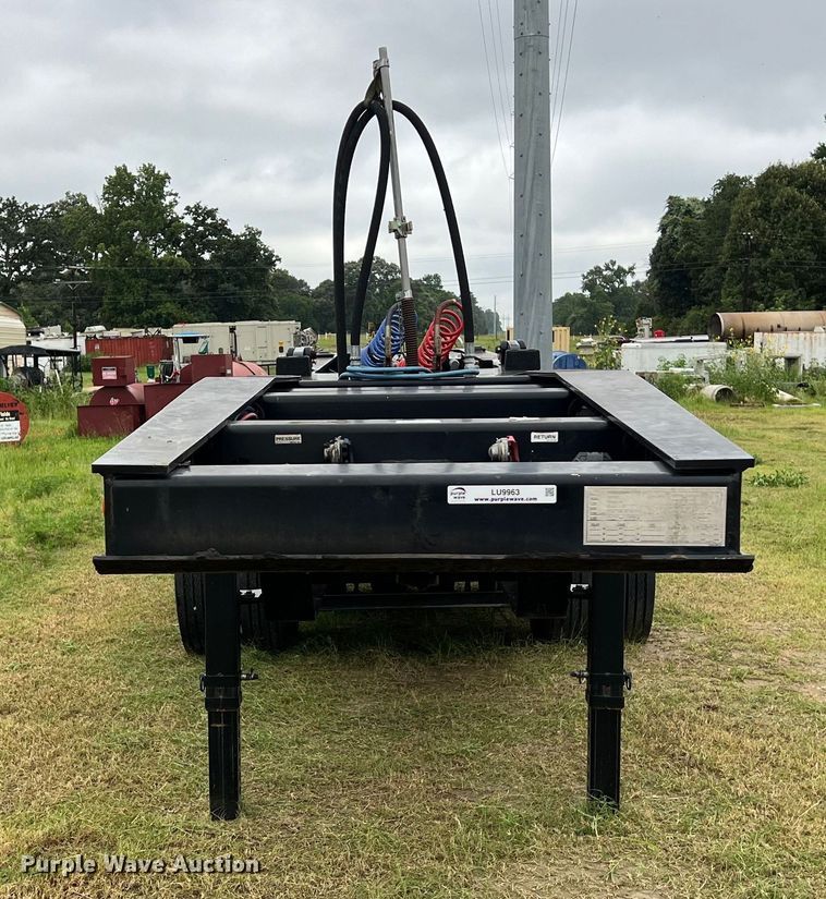 image for item LU9963 2021 Kalyn Siebert KS-HRG-3A-60T-MOD-9W lowboy equipment trailer