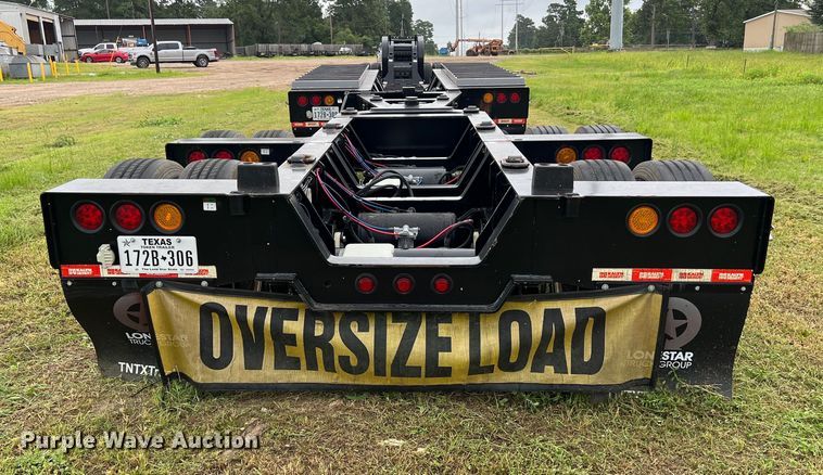 image for item LU9963 2021 Kalyn Siebert KS-HRG-3A-60T-MOD-9W lowboy equipment trailer