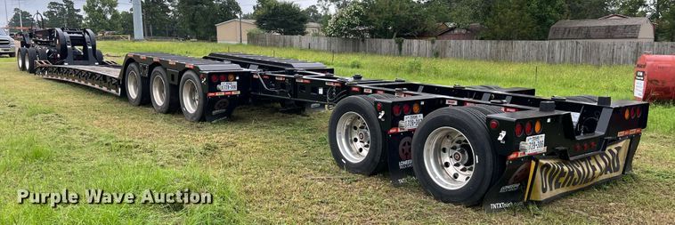 image for item LU9963 2021 Kalyn Siebert KS-HRG-3A-60T-MOD-9W lowboy equipment trailer
