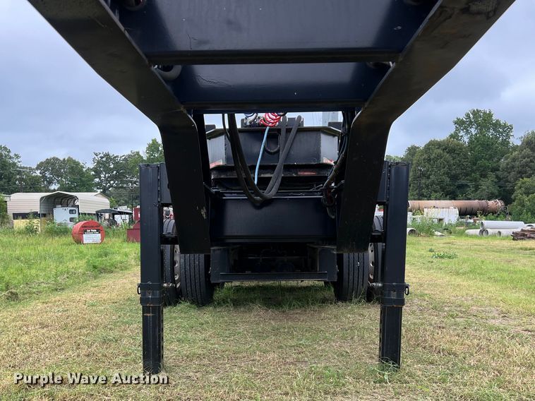 image for item LU9963 2021 Kalyn Siebert KS-HRG-3A-60T-MOD-9W lowboy equipment trailer