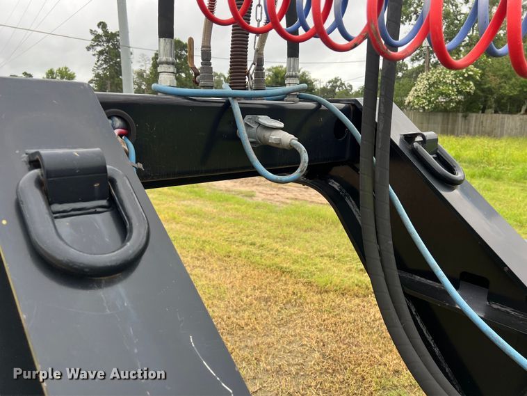 image for item LU9963 2021 Kalyn Siebert KS-HRG-3A-60T-MOD-9W lowboy equipment trailer