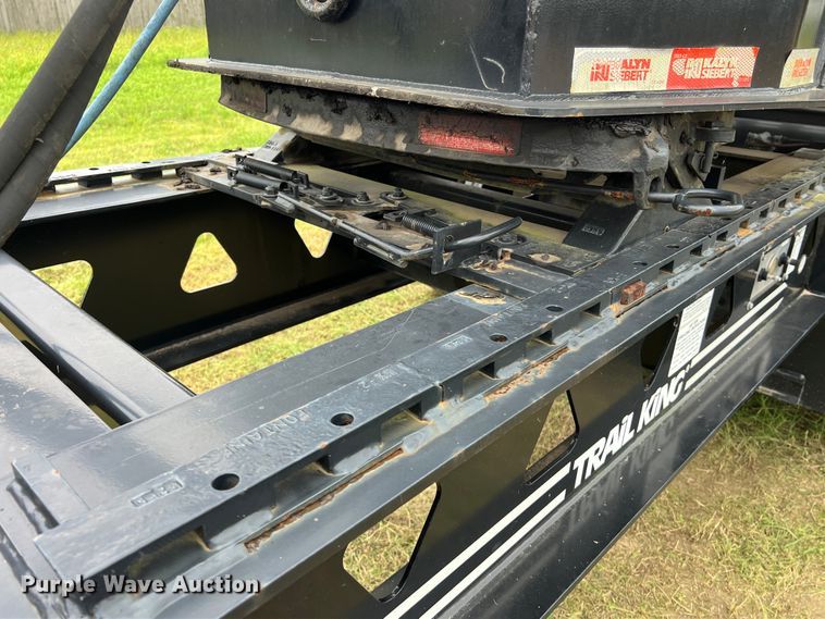 image for item LU9963 2021 Kalyn Siebert KS-HRG-3A-60T-MOD-9W lowboy equipment trailer