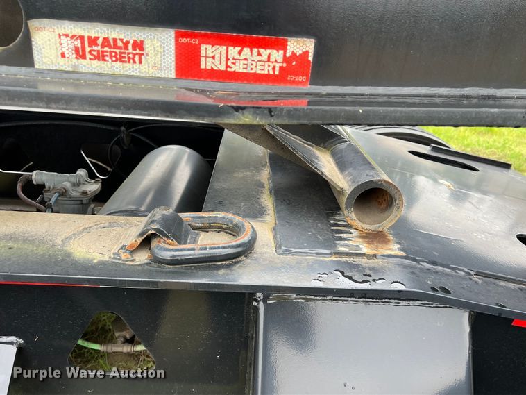 image for item LU9963 2021 Kalyn Siebert KS-HRG-3A-60T-MOD-9W lowboy equipment trailer