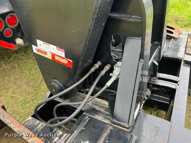 image for item LU9963 2021 Kalyn Siebert KS-HRG-3A-60T-MOD-9W lowboy equipment trailer