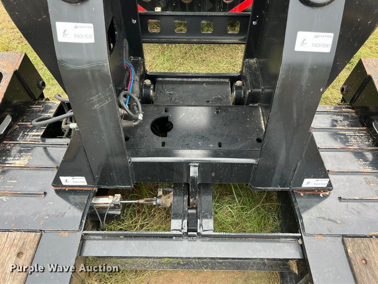 image for item LU9963 2021 Kalyn Siebert KS-HRG-3A-60T-MOD-9W lowboy equipment trailer
