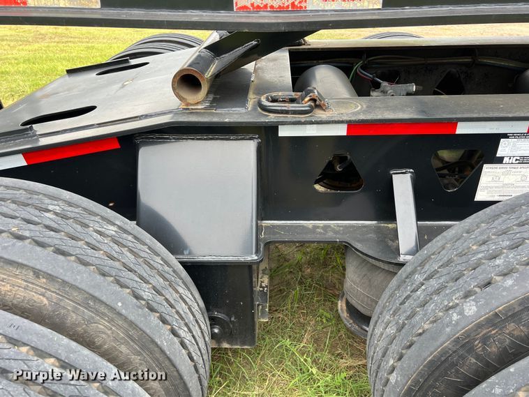 image for item LU9963 2021 Kalyn Siebert KS-HRG-3A-60T-MOD-9W lowboy equipment trailer