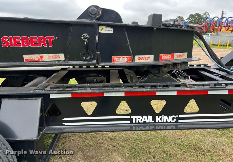 image for item LU9963 2021 Kalyn Siebert KS-HRG-3A-60T-MOD-9W lowboy equipment trailer