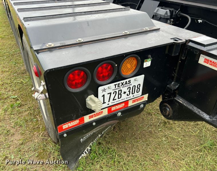 image for item LU9963 2021 Kalyn Siebert KS-HRG-3A-60T-MOD-9W lowboy equipment trailer