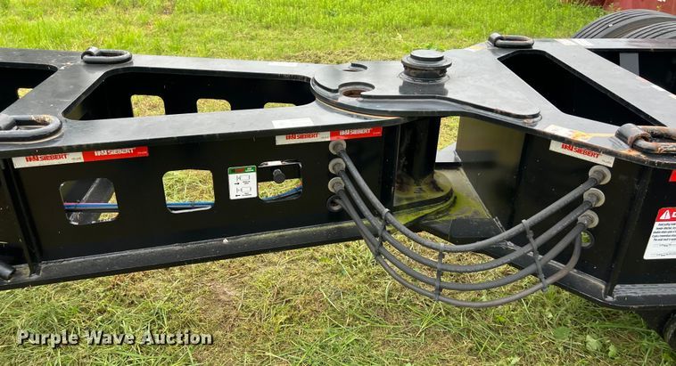 image for item LU9963 2021 Kalyn Siebert KS-HRG-3A-60T-MOD-9W lowboy equipment trailer