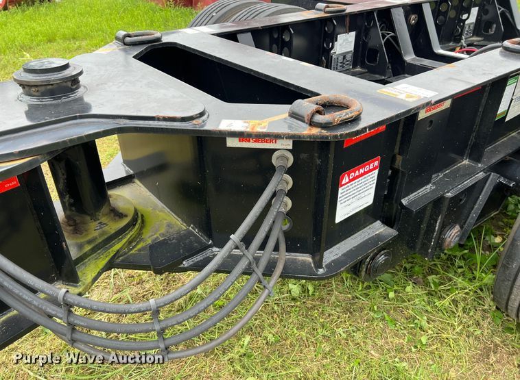 image for item LU9963 2021 Kalyn Siebert KS-HRG-3A-60T-MOD-9W lowboy equipment trailer