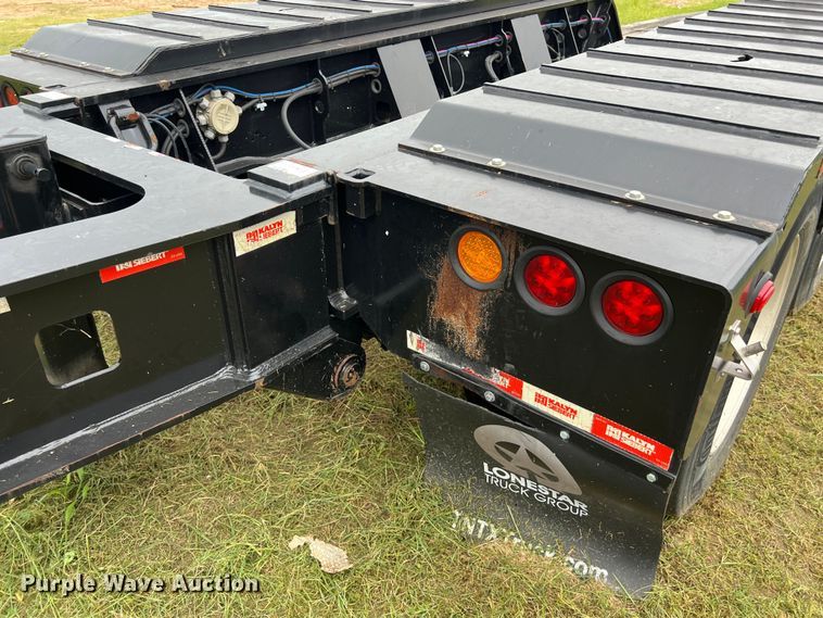 image for item LU9963 2021 Kalyn Siebert KS-HRG-3A-60T-MOD-9W lowboy equipment trailer