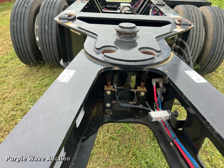 image for item LU9963 2021 Kalyn Siebert KS-HRG-3A-60T-MOD-9W lowboy equipment trailer