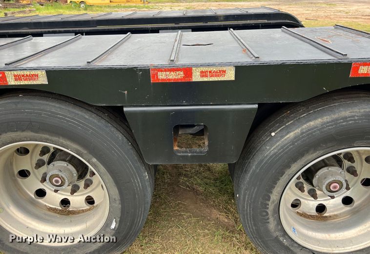 image for item LU9963 2021 Kalyn Siebert KS-HRG-3A-60T-MOD-9W lowboy equipment trailer