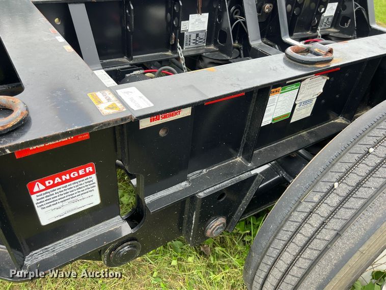 image for item LU9963 2021 Kalyn Siebert KS-HRG-3A-60T-MOD-9W lowboy equipment trailer