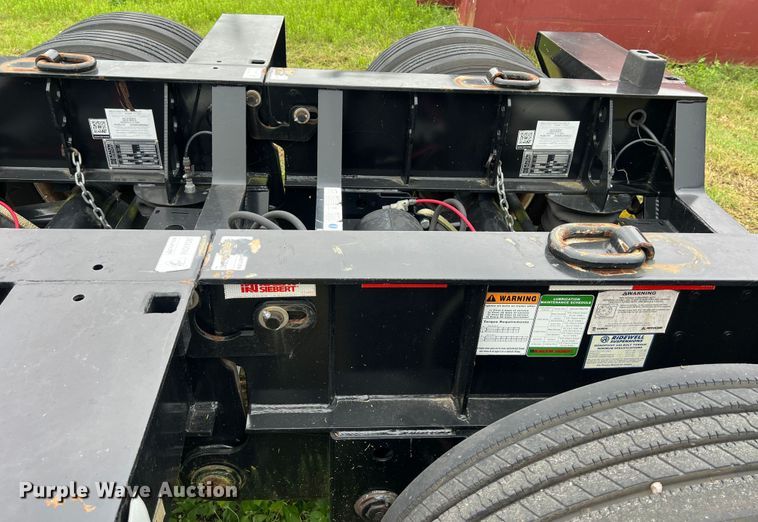 image for item LU9963 2021 Kalyn Siebert KS-HRG-3A-60T-MOD-9W lowboy equipment trailer