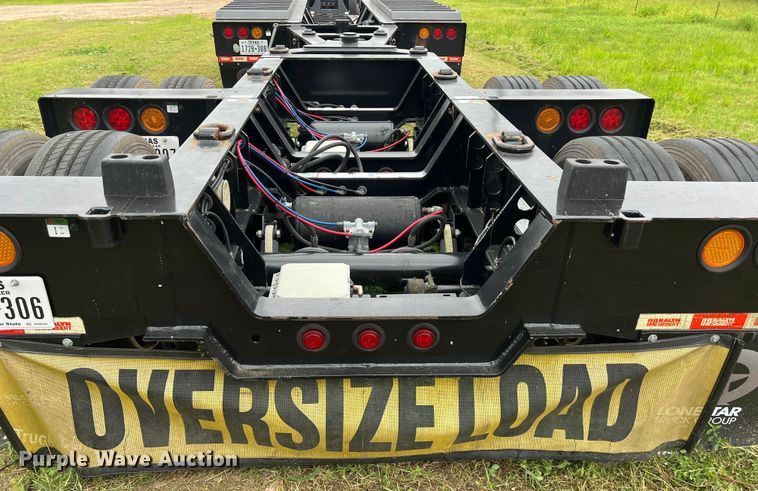 image for item LU9963 2021 Kalyn Siebert KS-HRG-3A-60T-MOD-9W lowboy equipment trailer