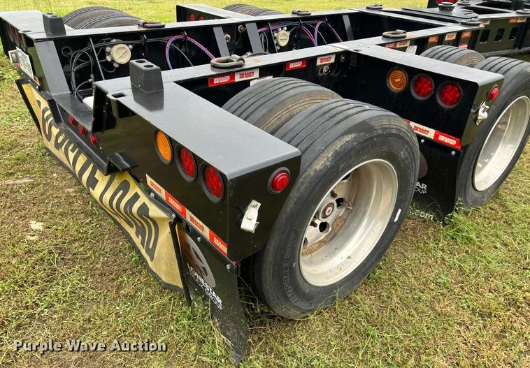 image for item LU9963 2021 Kalyn Siebert KS-HRG-3A-60T-MOD-9W lowboy equipment trailer