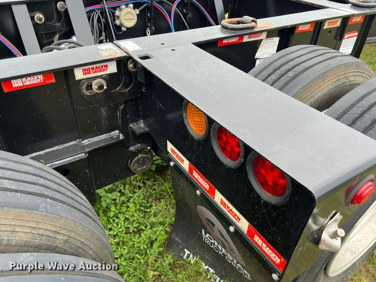 image for item LU9963 2021 Kalyn Siebert KS-HRG-3A-60T-MOD-9W lowboy equipment trailer