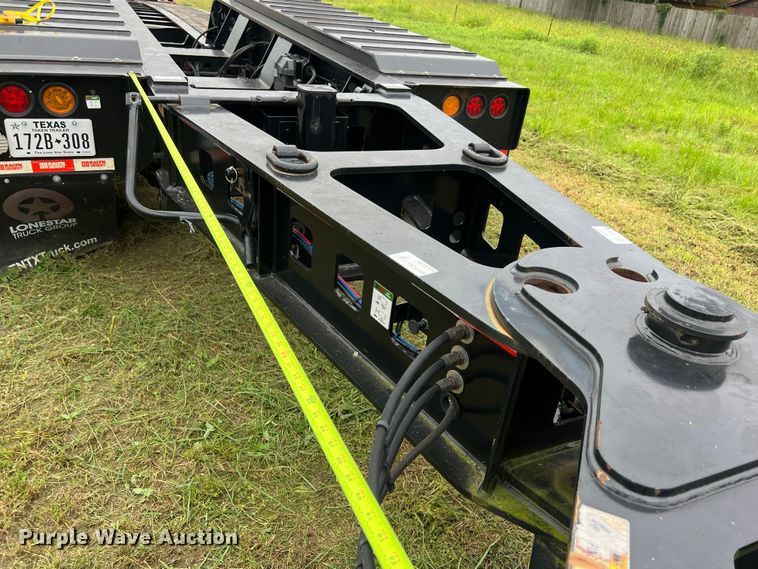 image for item LU9963 2021 Kalyn Siebert KS-HRG-3A-60T-MOD-9W lowboy equipment trailer