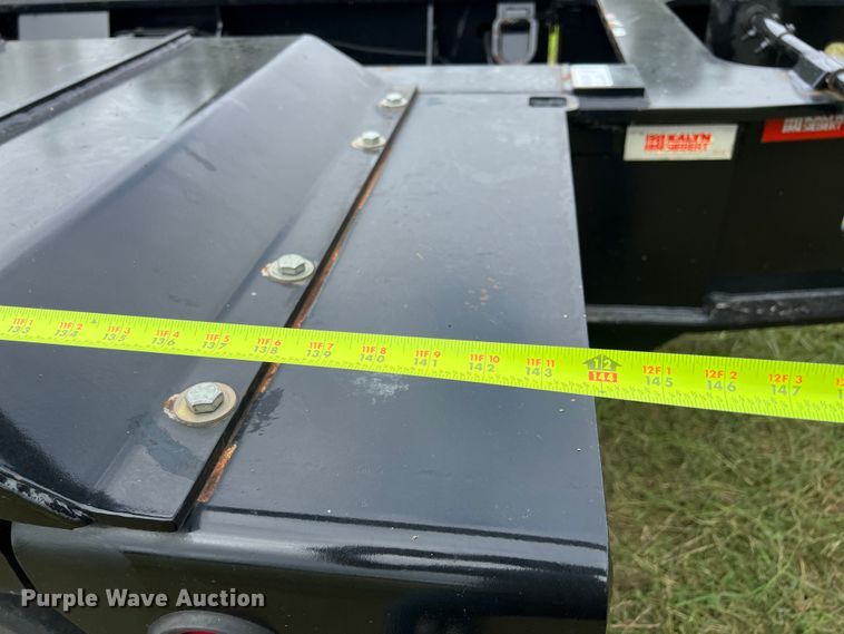 image for item LU9963 2021 Kalyn Siebert KS-HRG-3A-60T-MOD-9W lowboy equipment trailer