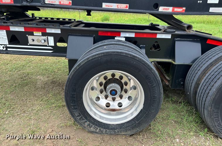 image for item LU9963 2021 Kalyn Siebert KS-HRG-3A-60T-MOD-9W lowboy equipment trailer