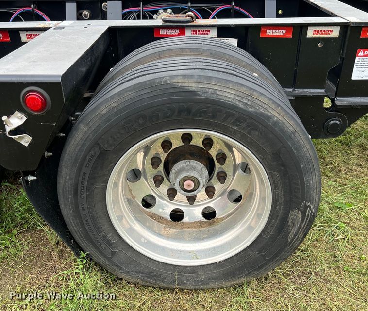 image for item LU9963 2021 Kalyn Siebert KS-HRG-3A-60T-MOD-9W lowboy equipment trailer