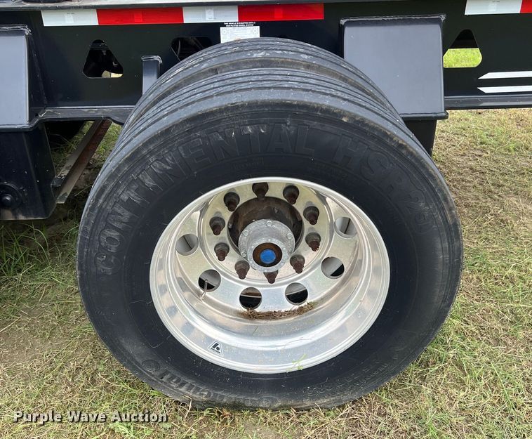 image for item LU9963 2021 Kalyn Siebert KS-HRG-3A-60T-MOD-9W lowboy equipment trailer