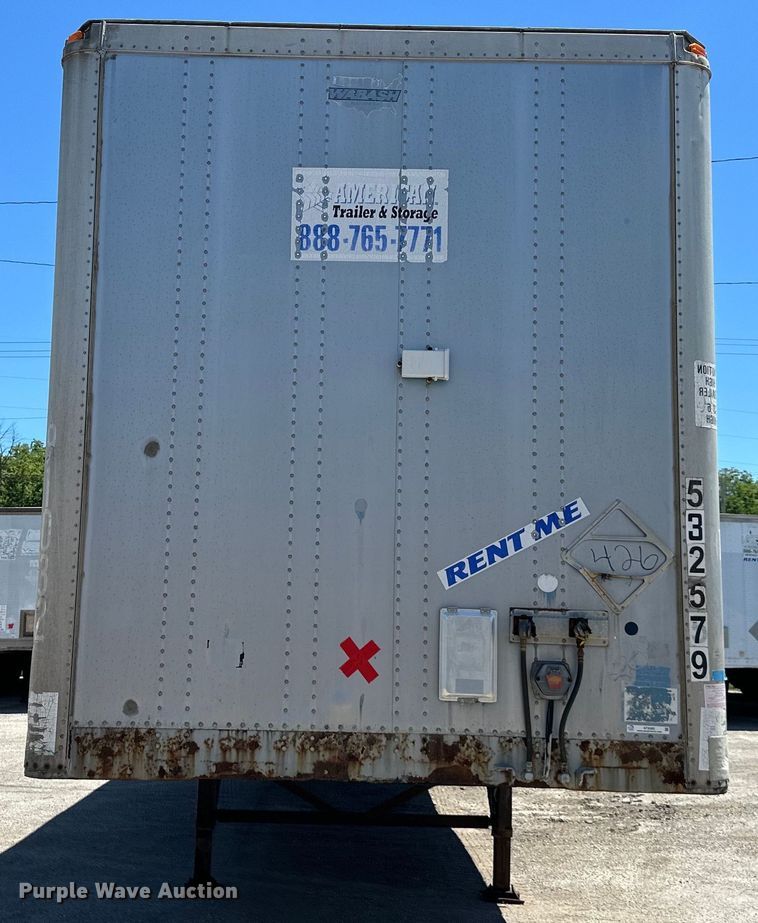 image for item NT9382 1994 Wabash dry van trailer