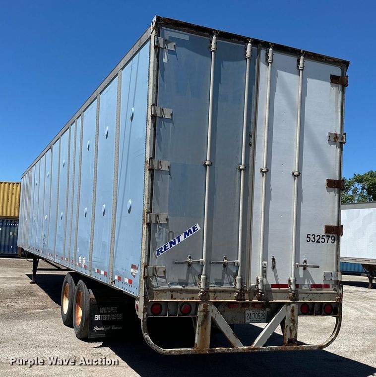 image for item NT9382 1994 Wabash dry van trailer