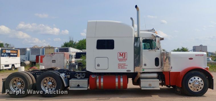 image for item NY9350 2002 Peterbilt 379 semi truck