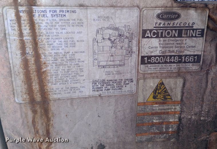 image for item NY9352 2009 Utility 3000R refrigerated van trailer