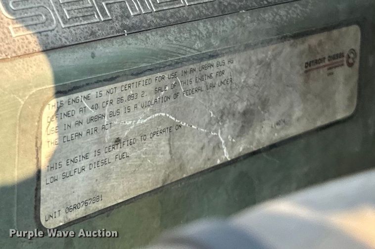 image for item OG9597 2004 Freightliner  CL120 semi truck