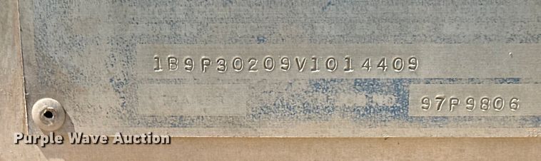 image for item OM9501 1997 Barrett livestock trailer