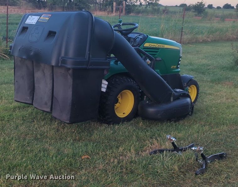 image for item DL1037 John Deere X748 lawn mower