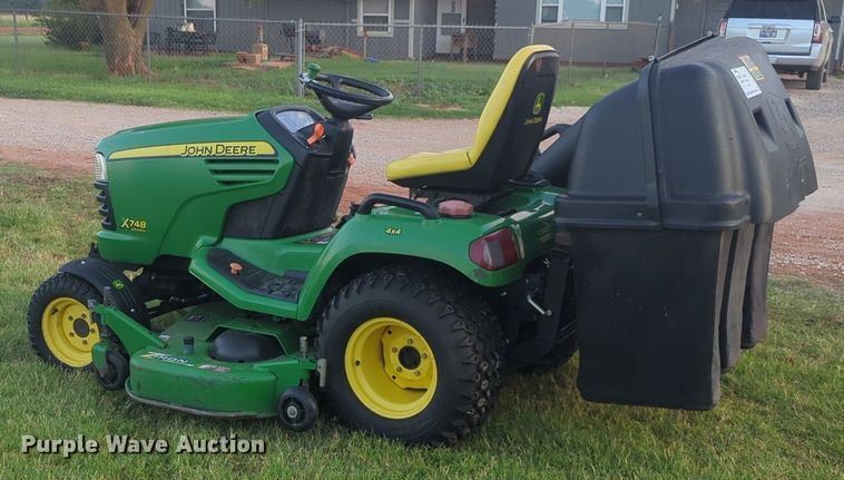 image for item DL1037 John Deere X748 lawn mower
