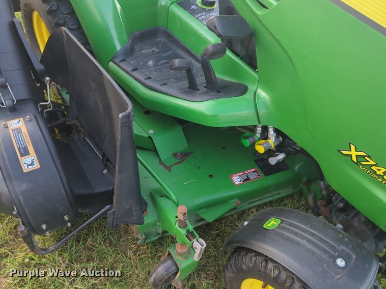 image for item DL1037 John Deere X748 lawn mower