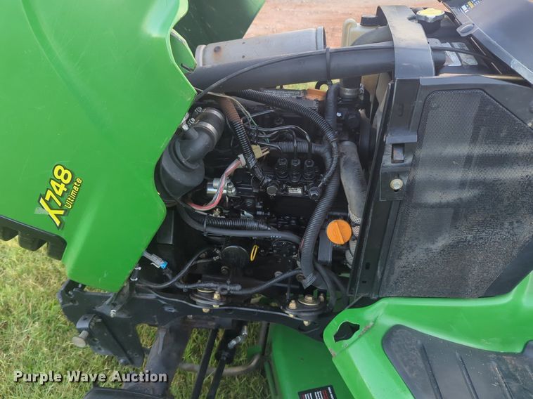 image for item DL1037 John Deere X748 lawn mower