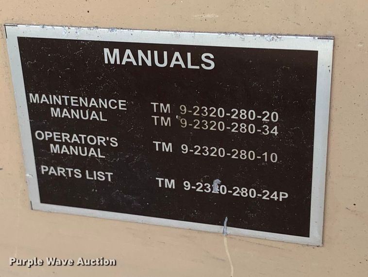 image for item DM7961 2007 AM General M1097R1 HMMWV SUV