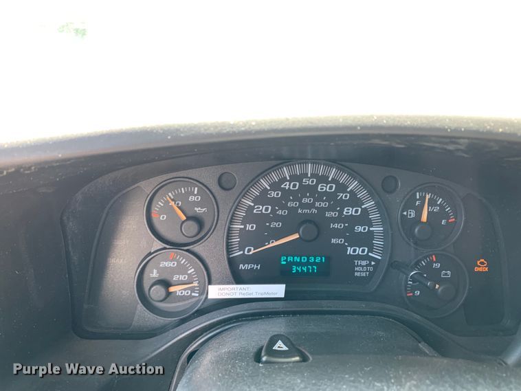 image for item DM7973 2007 Chevrolet Blue Bird E3500 school bus