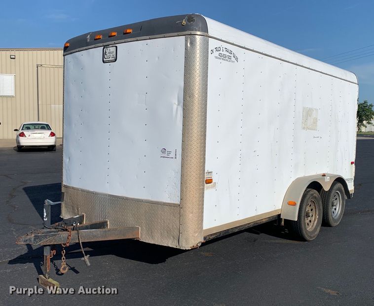 image for item DM7974 2008 Cargo Craft enclosed cargo trailer
