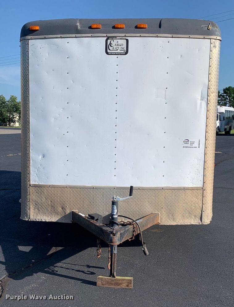 image for item DM7974 2008 Cargo Craft enclosed cargo trailer