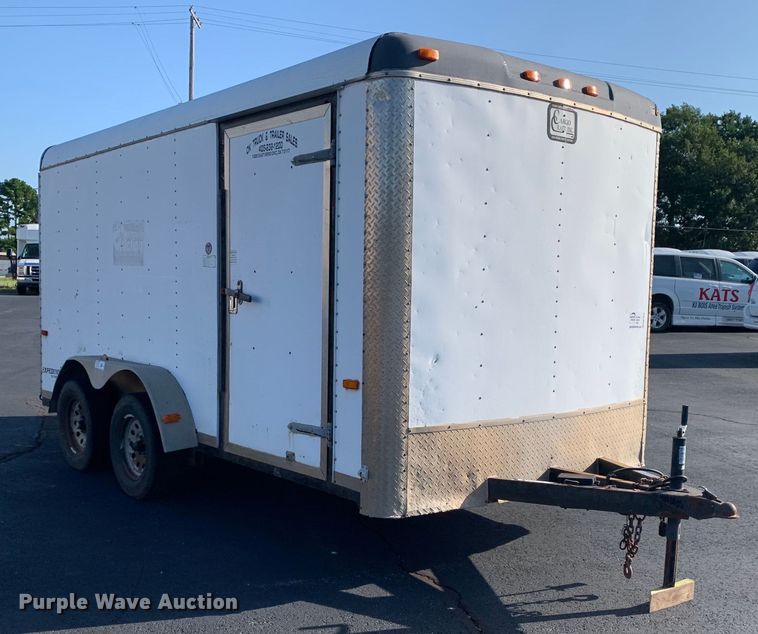 image for item DM7974 2008 Cargo Craft enclosed cargo trailer