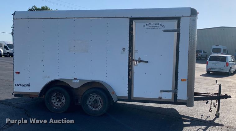 image for item DM7974 2008 Cargo Craft enclosed cargo trailer