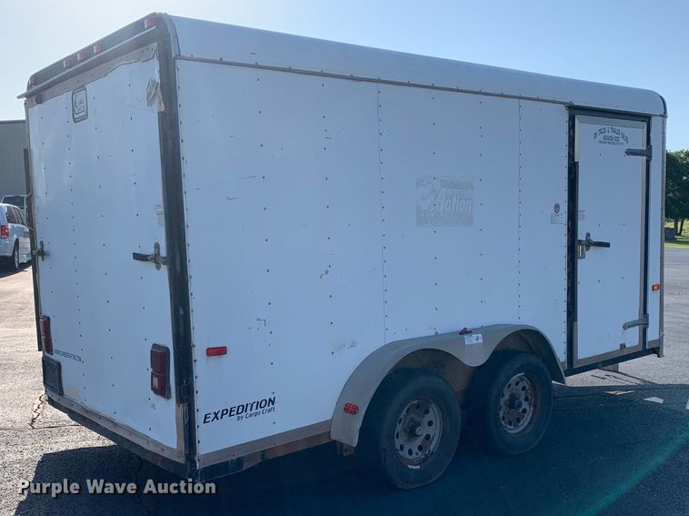image for item DM7974 2008 Cargo Craft enclosed cargo trailer