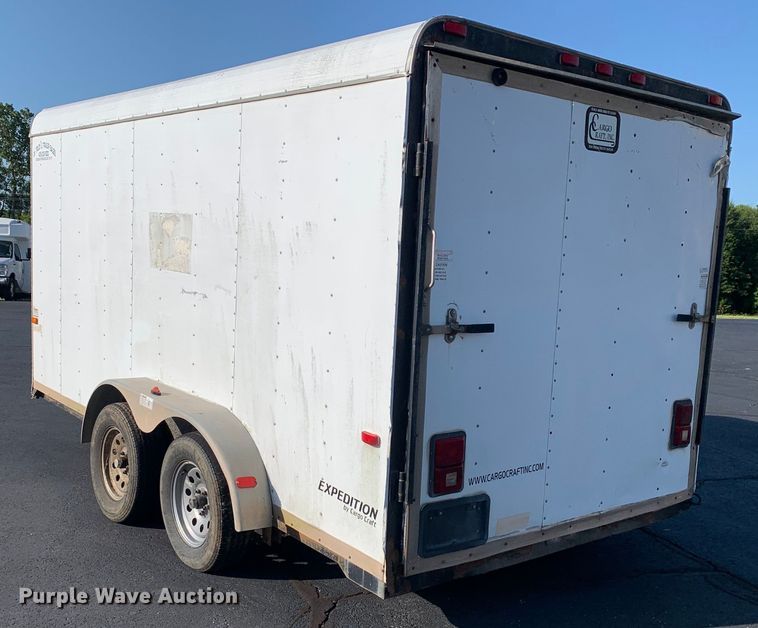 image for item DM7974 2008 Cargo Craft enclosed cargo trailer